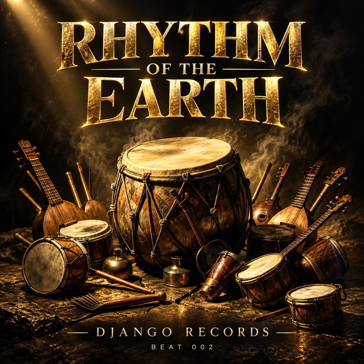 Rhythm of the Earth - African percussion beat by Django Records